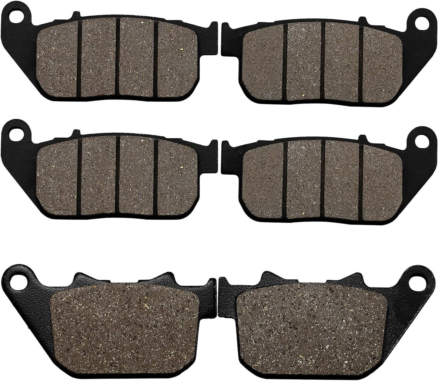 Front and Rear Brake Pads for Harley Davidson XL1200R Sportster Roadster 2004-08