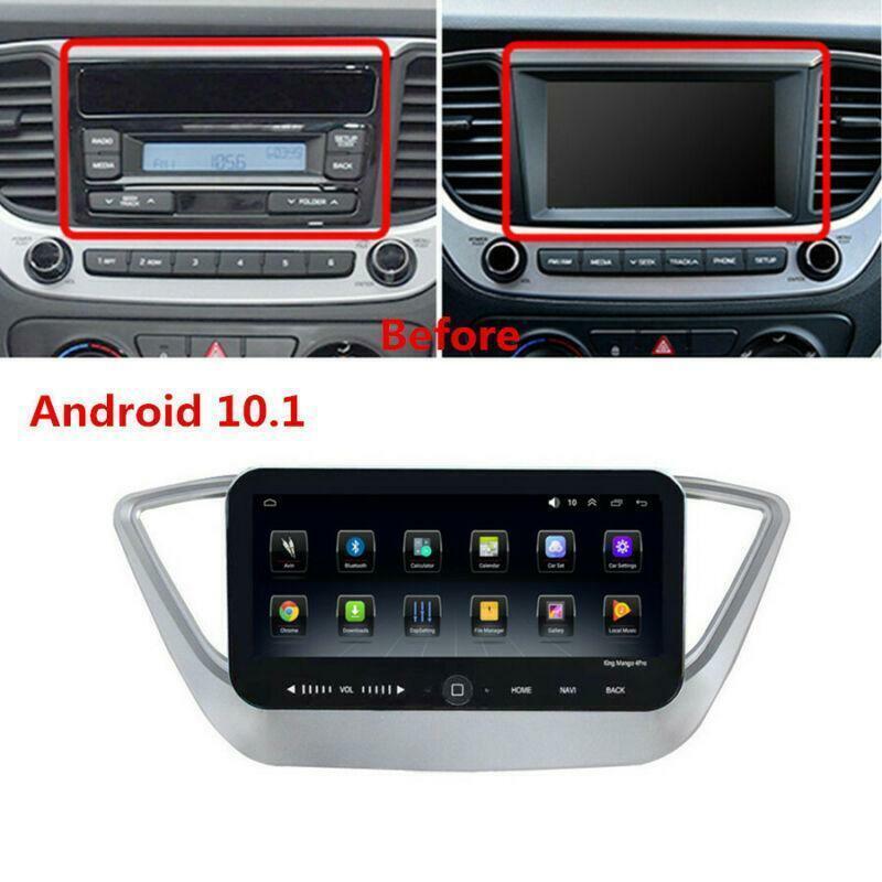 For 2017-2019 for Hyundai Solaris Verna 10 Android 10.1 Stereo Radio GPS Navigation