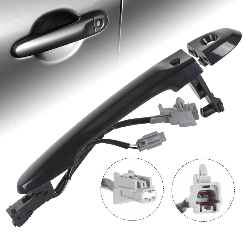 Driver Front Left Side Exterior Door Handle Black fit for Nissan Juke 2010-2019
