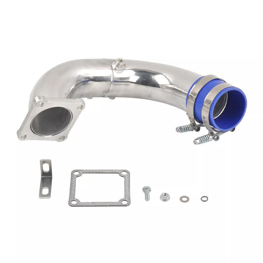 3 Polished Air Intake Elbow Charge Pipe For 1994-1998 for Dodge for Ram 2500 3500 5.9L