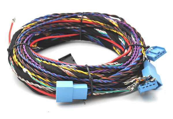 Retrofit Top HIFI AUDIO amp amplifier cable harness for BMW E60 E90 F30 F10 HK
