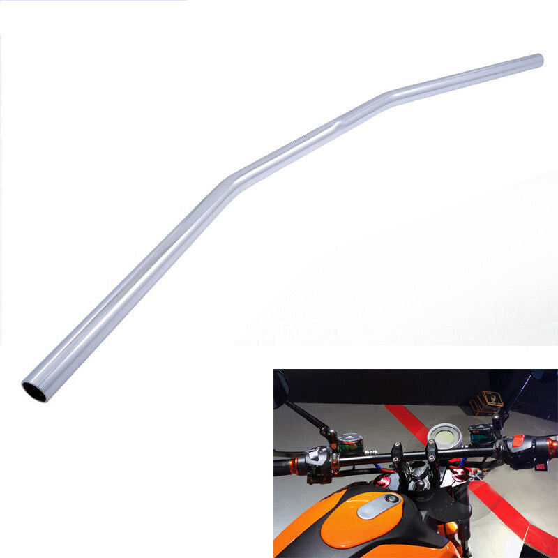 7/8 inch 22 mm motorcycle handlebar trailing bar chrome alloy universal for Honda , for Yamaha , and for Suzuki .