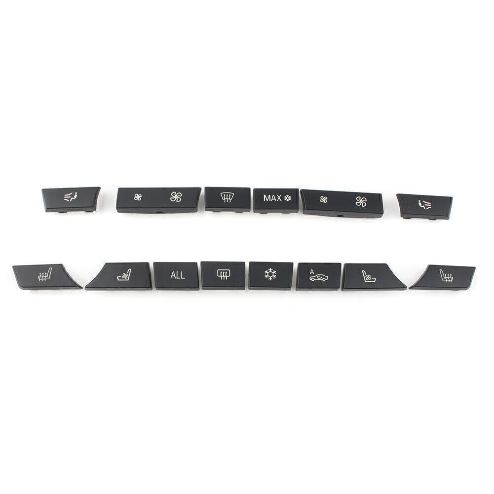 for BMW F07 F10 F11 61319313924 14 Button Key Caps Re2x A/C Heater Switch