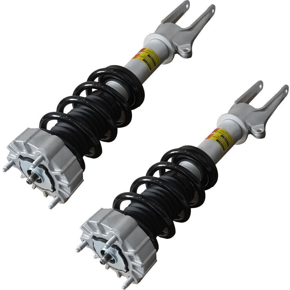 Pair Front Shock Struts Assembly Electric for Jaguar XJ XJR X351 RWD 2WD 2010-19