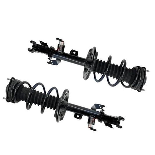 4-piece front and rear shock absorber strut auxiliary unit with EDC, suitable for BMW X3 F25 2011-17 and X4 F26 2015-18.