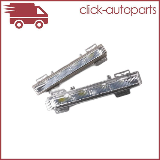 1Pair DRL Daytime Running Light Fog Lamp for Mercedes W166 ML350 X204 GLK350 L+R