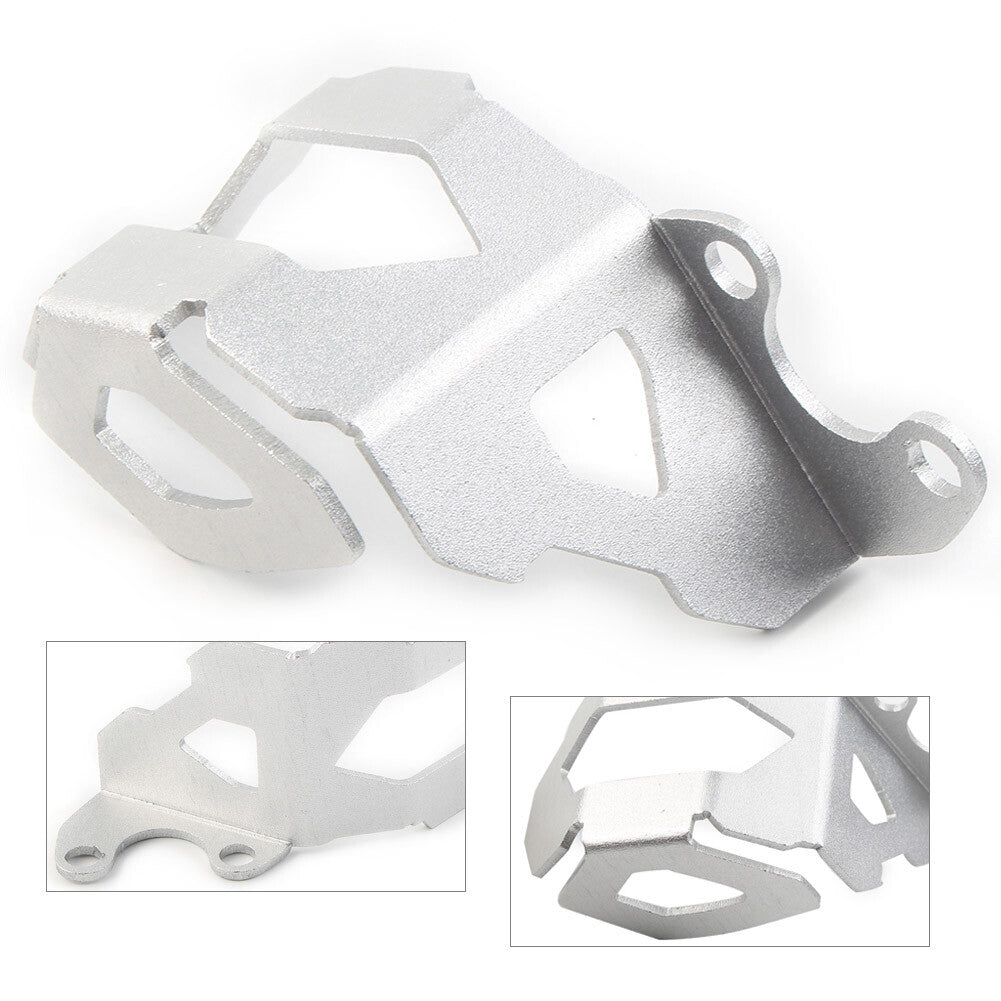 for BMW F800GS F700GS 13-2018 Silver CNC Front Brake Oil Fluid Reservoir Cover