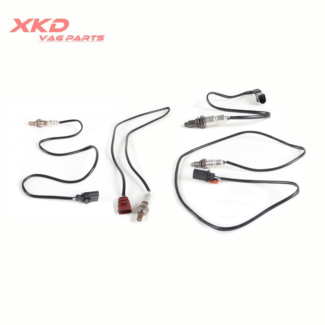 4 3.0T Oxygen Sensor Front and Rear LR Kit Suitable for Volkswagen Touareg 2011-2018