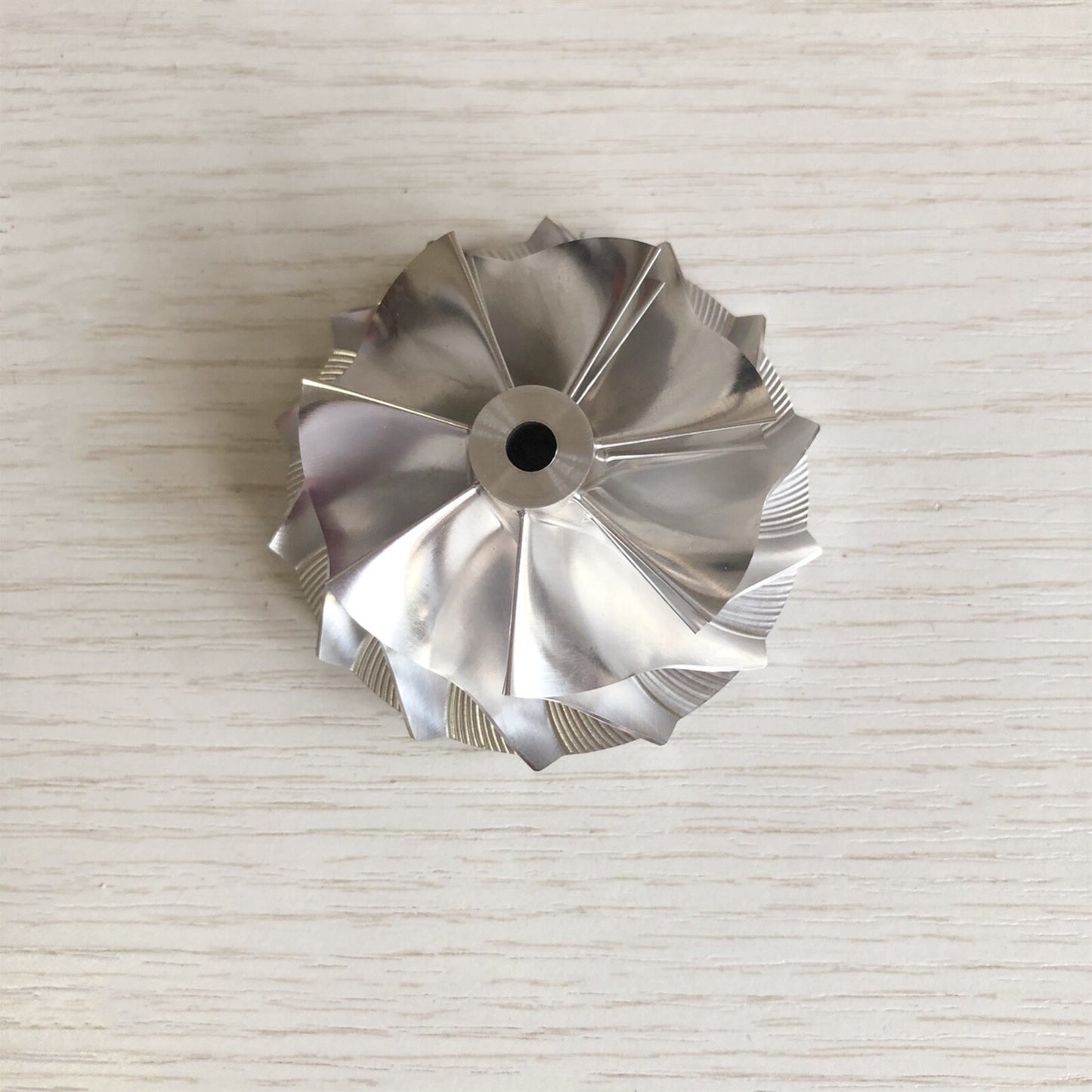 GT15-25 49.15/63.00mm 7+7 Blade High-Performance Billet Compressor Wheel