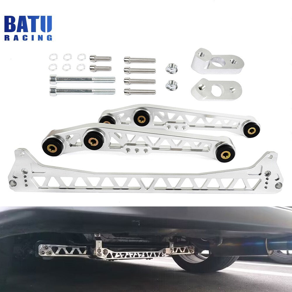 New Billet Lower Control Arm + Subframe Brace for 92-95 for Civic /Del Sol EG