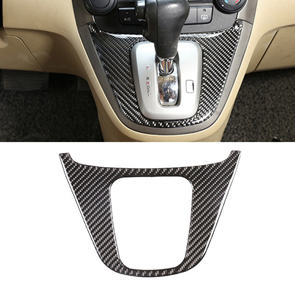 16Pcs Carbon Fiber Interior Full Set Kit Cover Trim for Honda CR-V 2007-2011