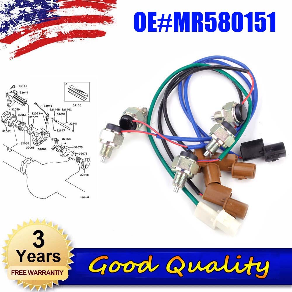 Transfer box switch MR580151 is suitable for Mitsubishi Shogun 3.2 DID 3.5 GDI 99-06 01 02