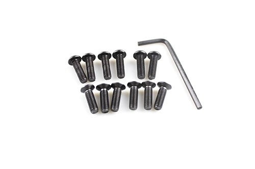 2IN/51mm Height Steering Wheel Spacer Adapter Hub Boss Kit Aluminum 6 Hole Black