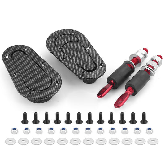 Universal Racing Car Hood Pin Kit Engine Bonnet Latch Lock Hood Latch Pin Kit