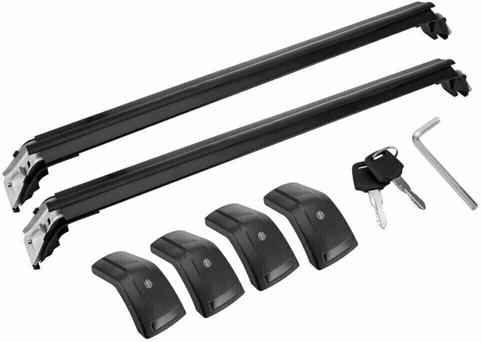 2Pcs Roof Rail Rack Cross Bars Crossbar Fit for Lexus RX RX350 RX450h 2016-2022