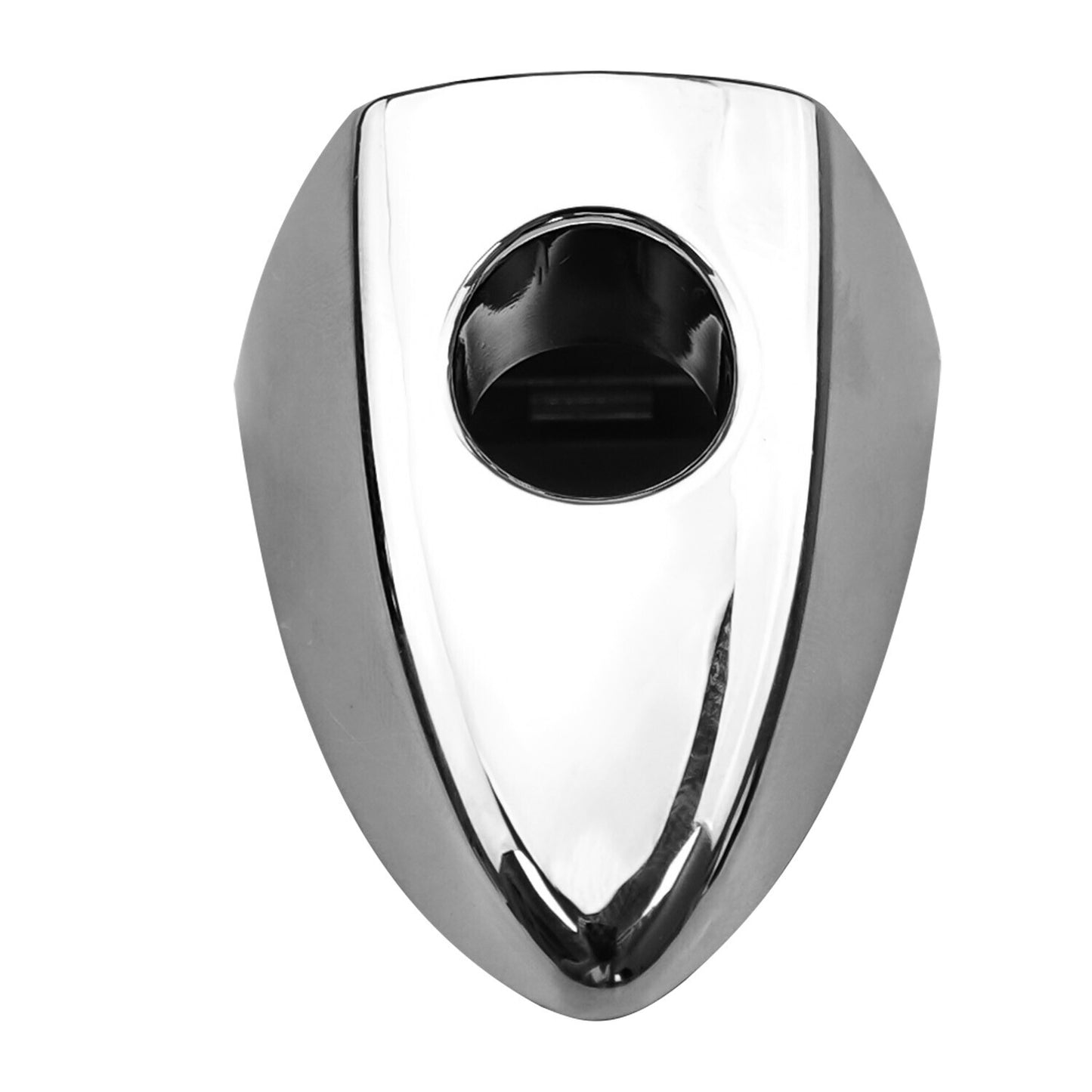 For 2013-2017 for Honda Accord LH Front Driver Door Handle Key Bezel Cover Chrome