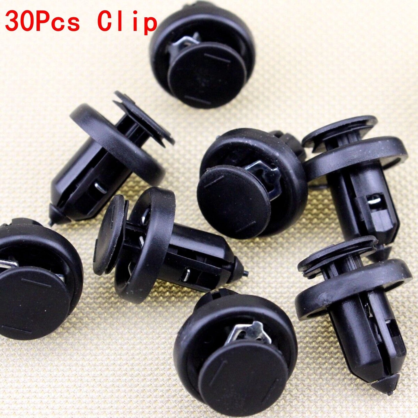 30pcs Front Bumper Clips Retainer Fastener Screws for Honda 91505-S9A-003