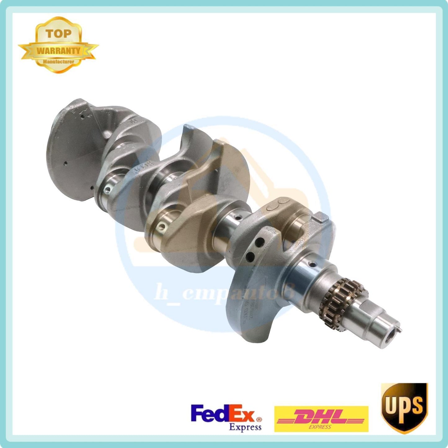 NEW Crankshaft with 23110-2B000 G4FC Engine Fit for Hyundai for Kia 1.6