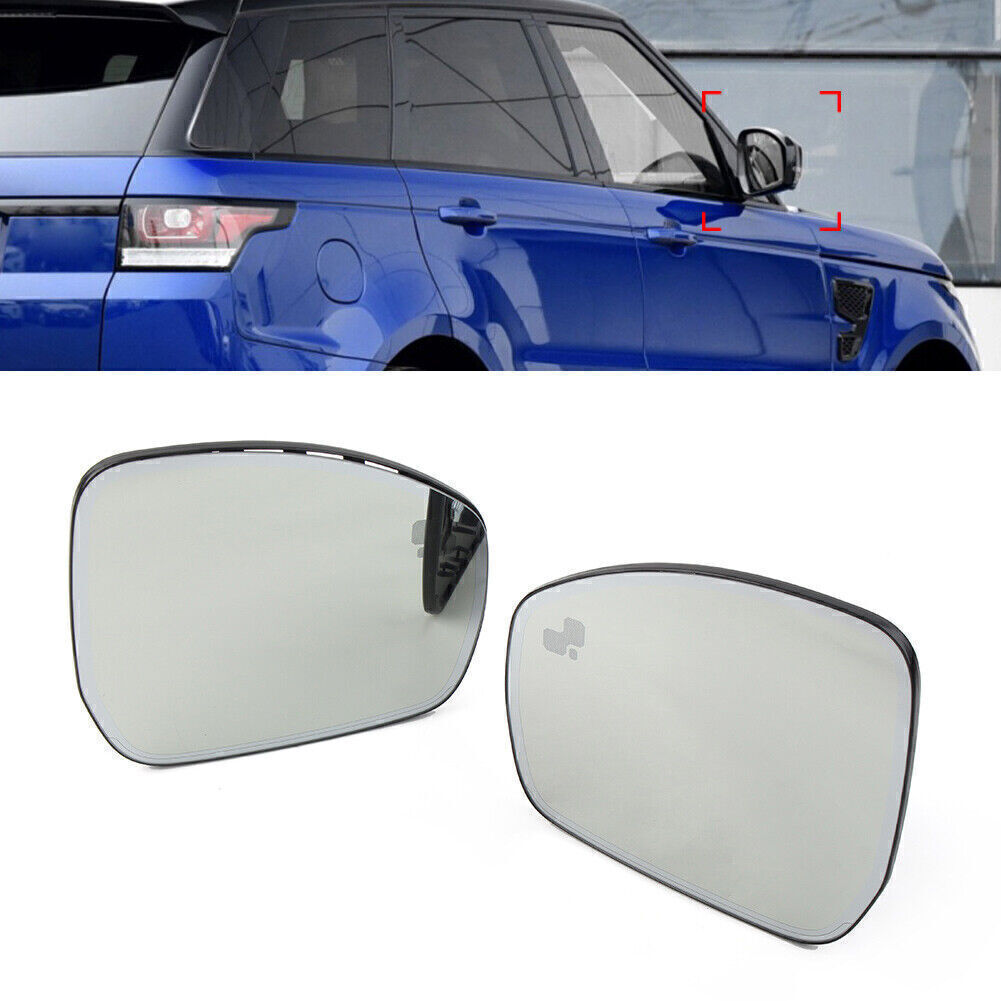 Pair Heated Mirror w/ Blind Spot for Land Rover LR4 LR5 for Range Rover Vogue Sport