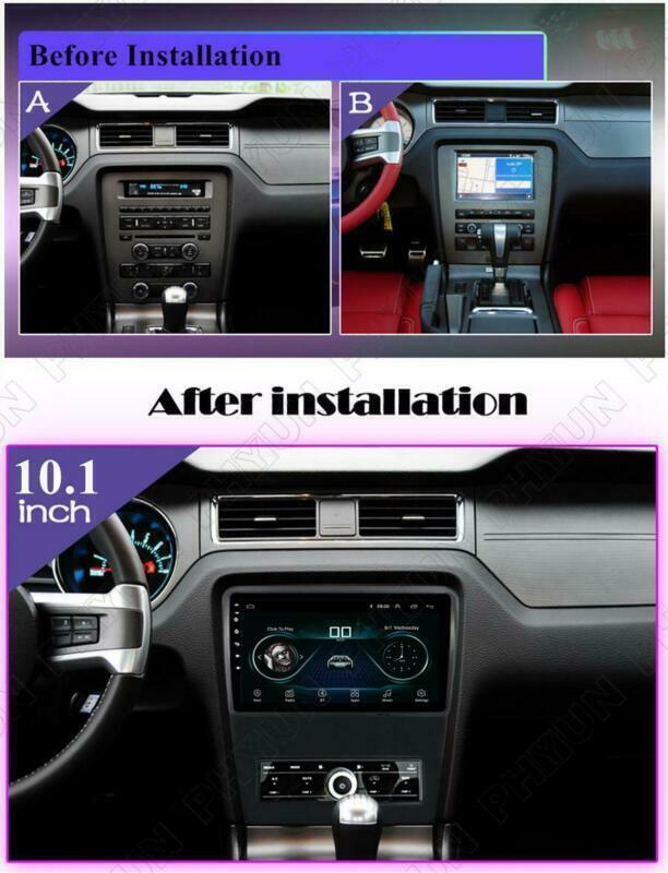 For 10-14 for Ford for Mustang Android 10.1 Stereo Radio GPS Head Unit Wifi 2+32GB 10.1