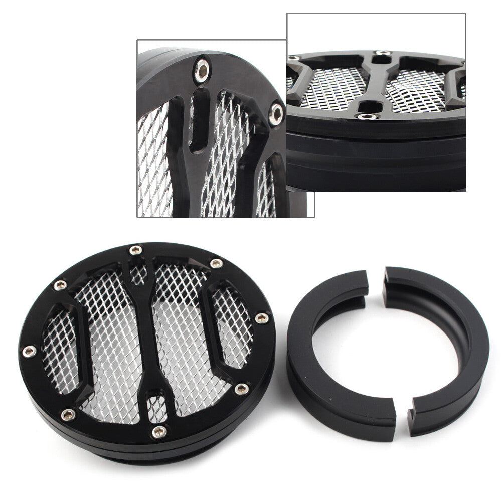1X Chrome CNC Air Intake Cover Air intake Filter Fit for BMW R NineT R9T 2014-2023