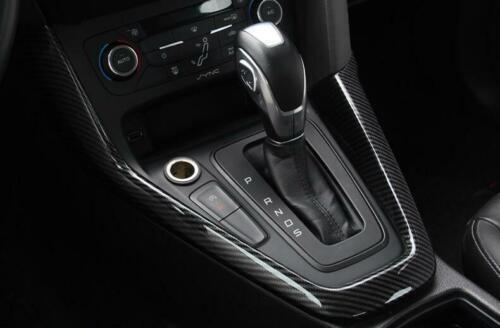 2016-2018 for Ford Focus RS ST Carbon Color Inner Gear Shift Panel Cover Trim
