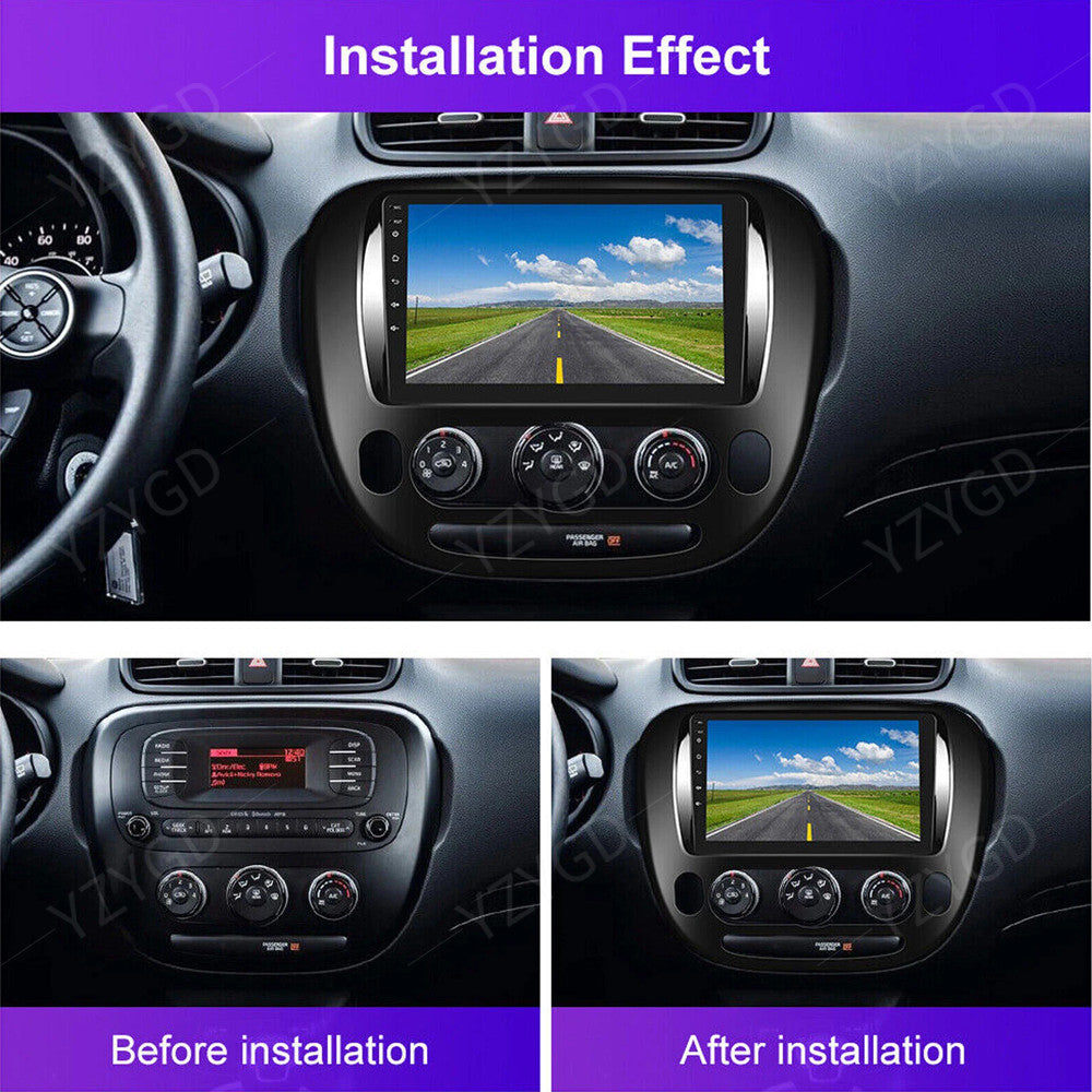 9 Android Auto Carplay for KIA Soul 2014-2019 Car Stereo Radio GPS Navi Screen