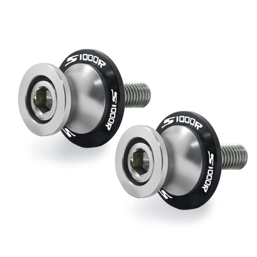 Schwingenspulen Coil Slider St?nderschrauben f¨¹r for BMW S1000R S1000RR 14-18 Silber