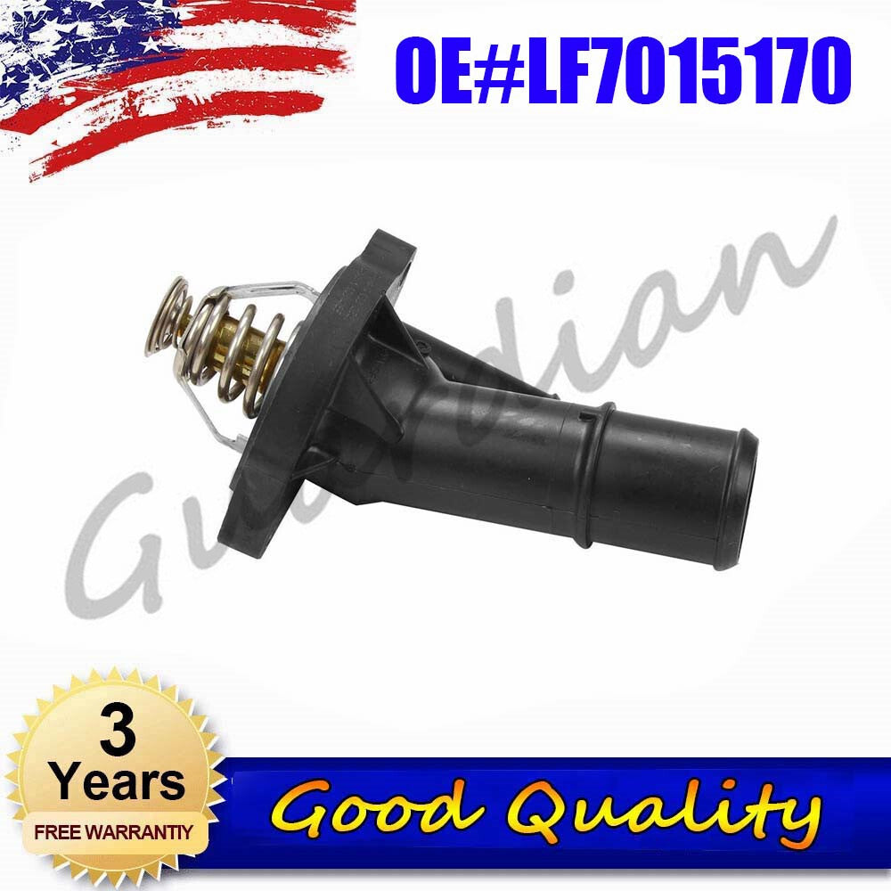 Engine coolant thermostat housing LF7015170 for Mazda 3 Grand Touring GS-SKY GT