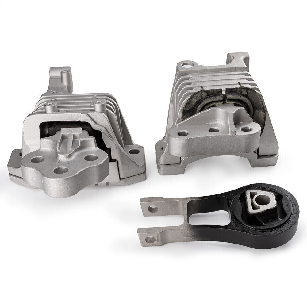 for Jeep Cherokee for Chrysler 200 2.4L 3PCS Engine Motor Transmission Mount Set