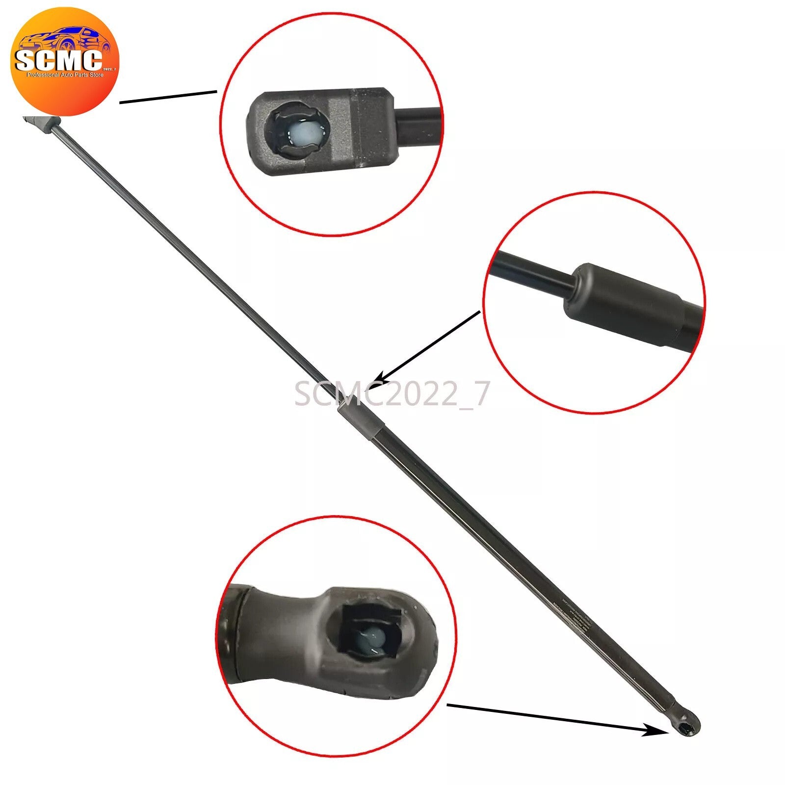 Hood Front Lift Supports Shocks Struts Rod for AUDI Q7 2016-2024 4M0823359B
