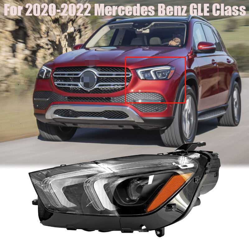 LED Headlight Left Side For 2020-2022 for Mercedes-Benz GLE Class