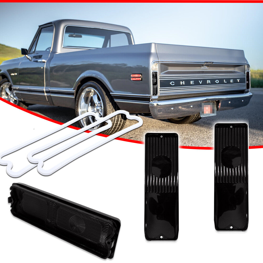 Taillight lens with gasket smoke kit for Chevrolet for GMC trucks (model 67-72)