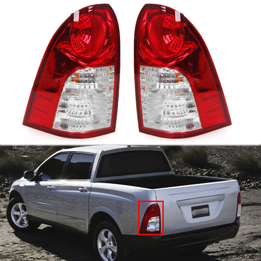 Pair Rear Tail Light Parking Lamp Assembly for Ssangyong Actyon Sports 2007-2013
