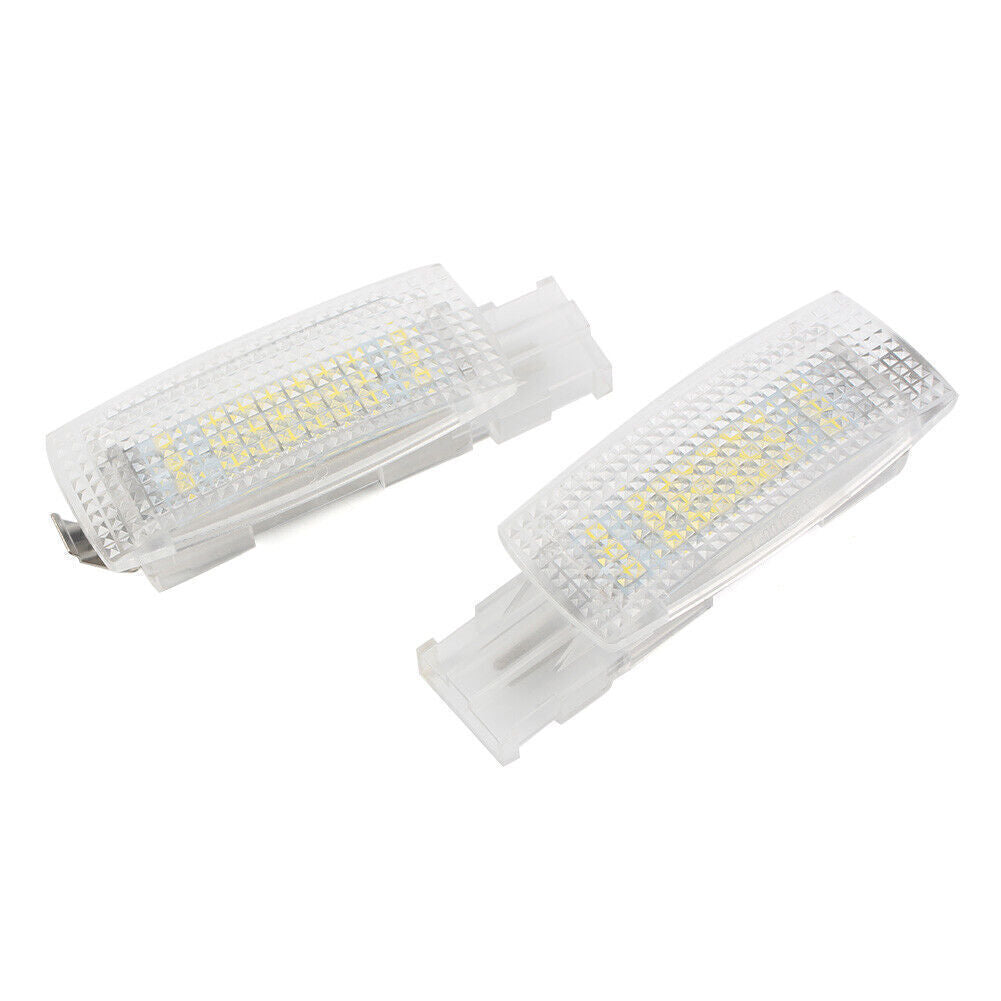 2x Error Free LED SMD vanity mirror visor lights Fit for VW for Golf SCIROCCO for PASSAT