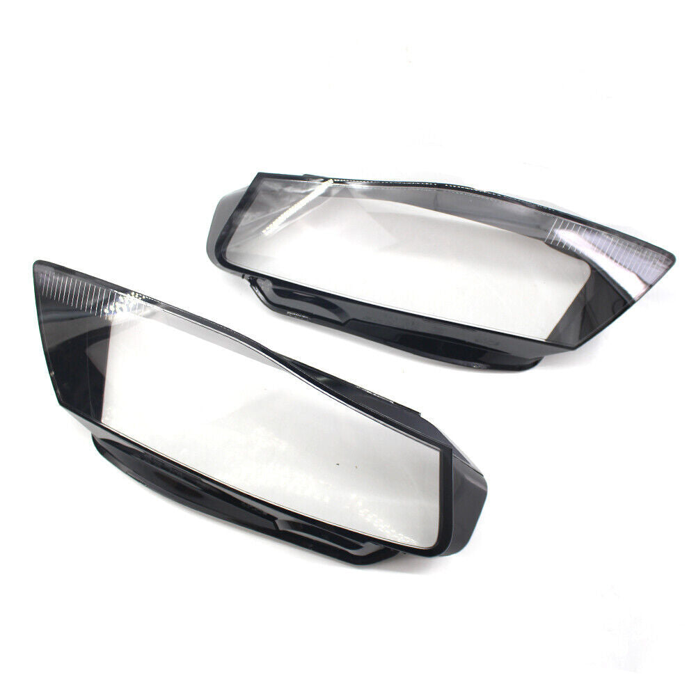 2¡Á Fur for Audi A4 B8 2009-2012 Scheinwerferglas Linse Scheinwerfer Abdeckung L+R