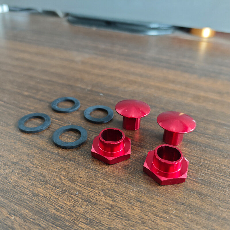Rear Window Strut Hardware Kit for 92-95 for Honda for Civic 3Dr Hatchback EG6 CRV Red