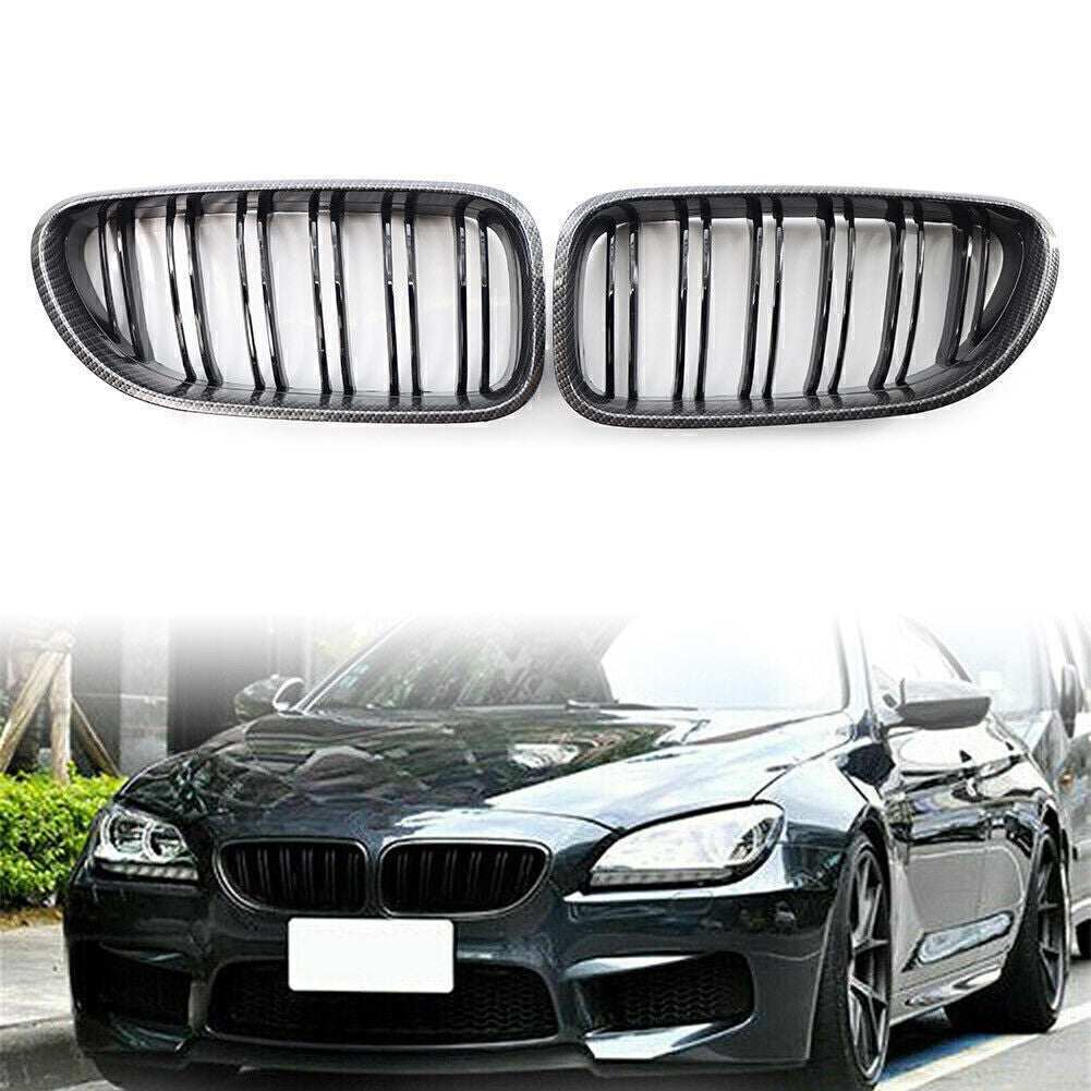 Front Kidney Grille Grill Cover for BMW M6 F06 F12 F13 2012-2017 2016 2015