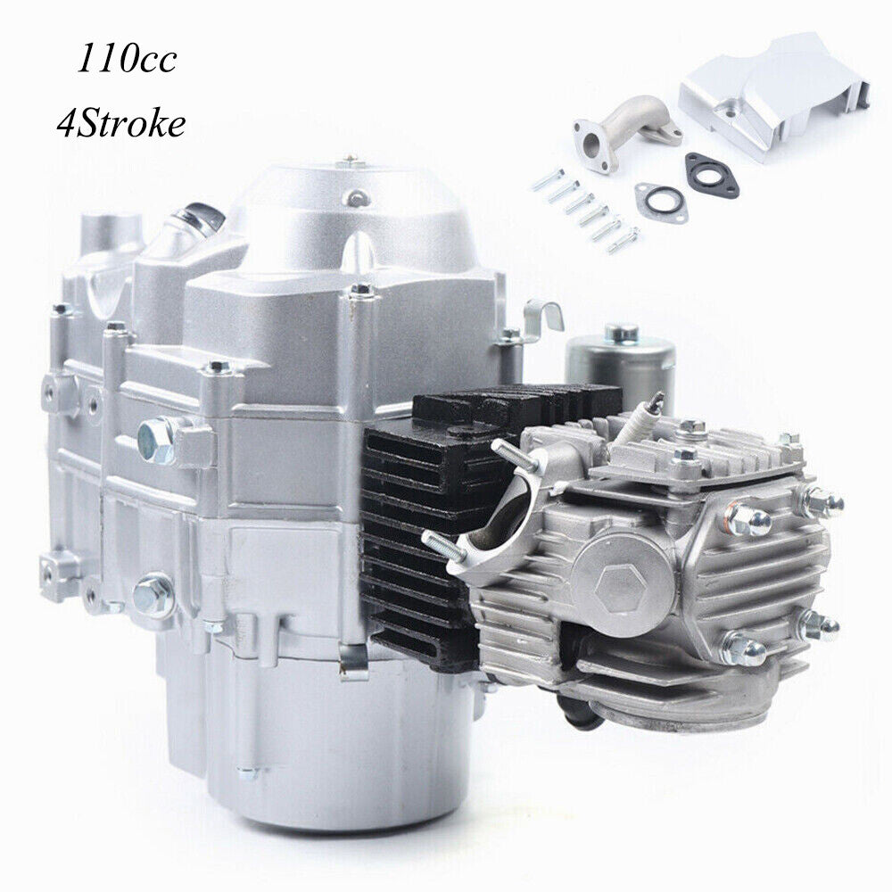110cc 4Stroke Engine Motor Electric Start For 50cc 70cc 90cc 110cc ATV GO Kart