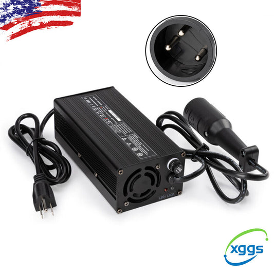 48V EzGo for Golf Cart Battery Charger Connector 5A Round 3-Pin Plug Charging