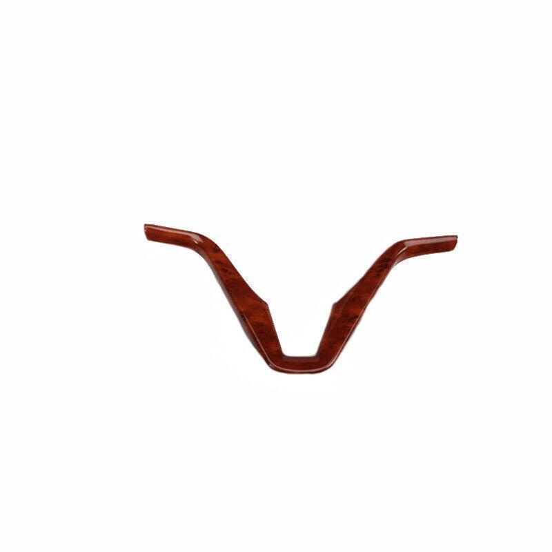 Fit for Hyundai for Tucson 2015-2018 Peach Wood Steering Wheel Decor Cover Trim 1PCS