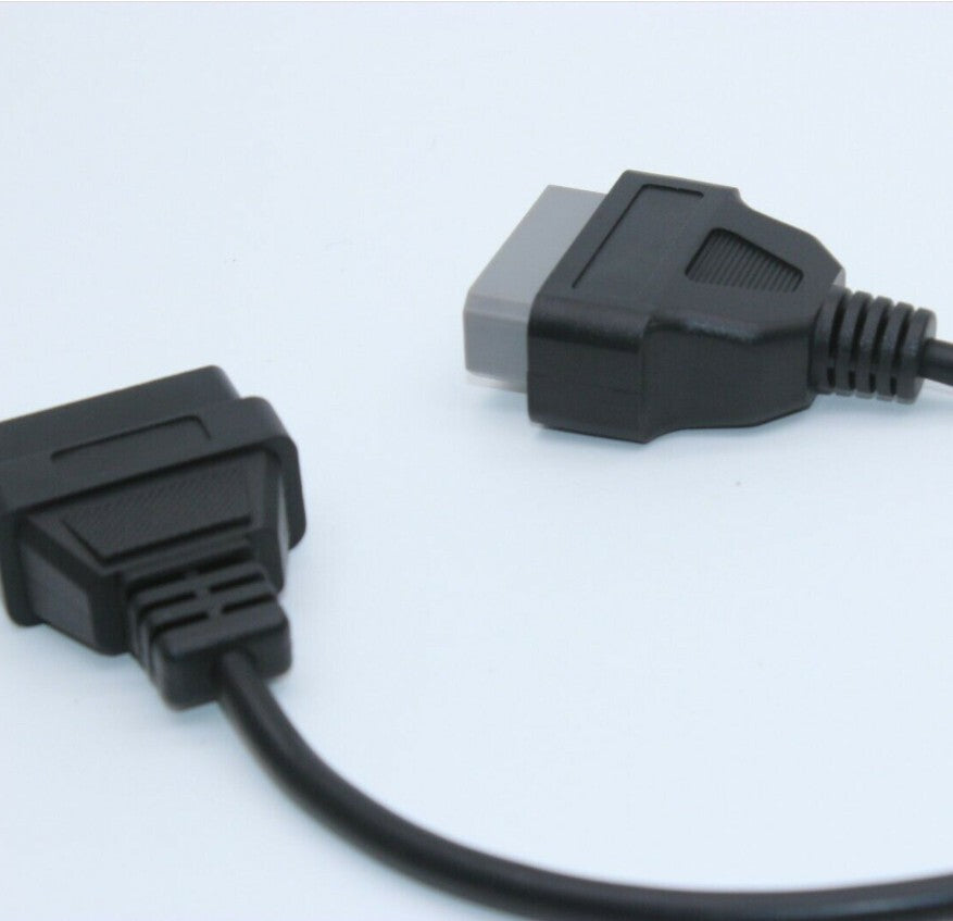 OBD1 to OBD2 Connector Adapter 14 Pin Convert Cable Diagnostic Tool for Nissan