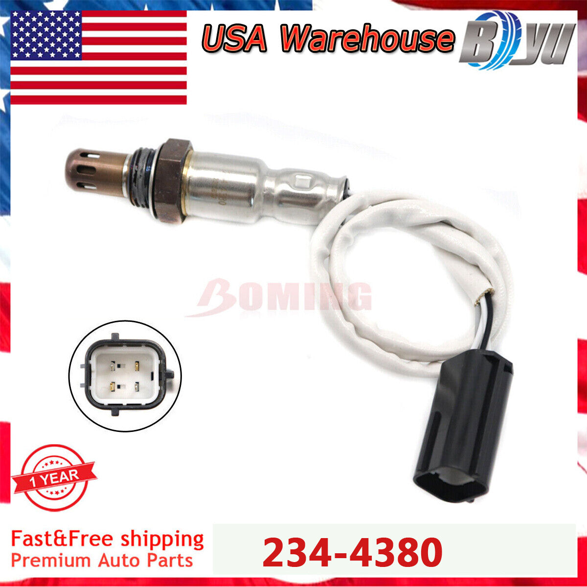 for Nissan Sentra Maxima Versa Murano Rogue 234-4380 Oxygen O2 Sensor Downstream