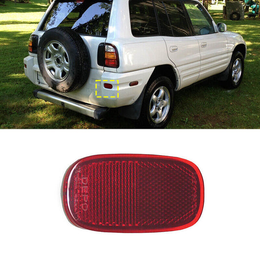 1 piece of rear bumper reflector light suitable for 1994-2005 for Toyota Rav4 (LH=RH-)