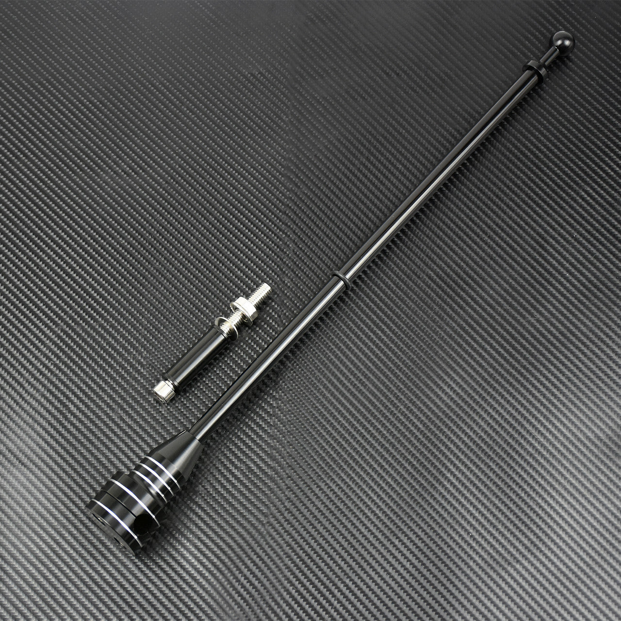 US Flag Rear Side Mount Luggage Rack Black Flag Pole Fit for Harley Sportster