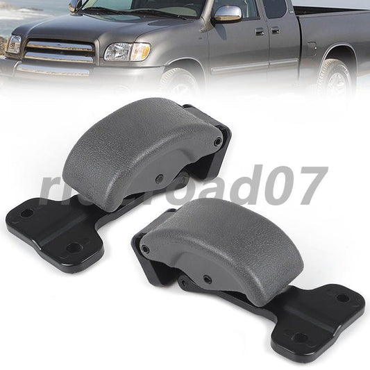 Gray Rear Quarter Glass Lock Tan RIGHT LEFT Set for Toyota Tundra 2000-2006