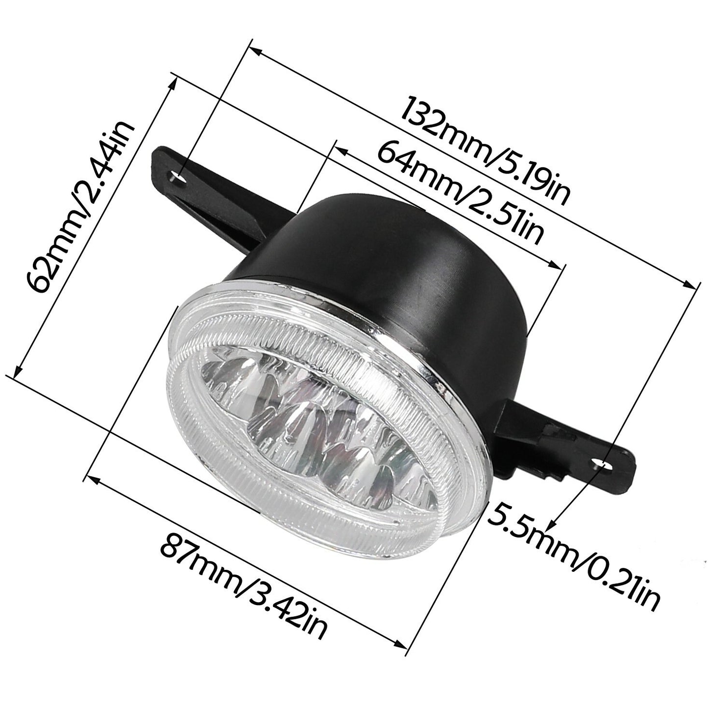 12V Pair Left Right Head Light Lamp 150cc 200cc 250cc Quad Bike ATV 4 Wheelers