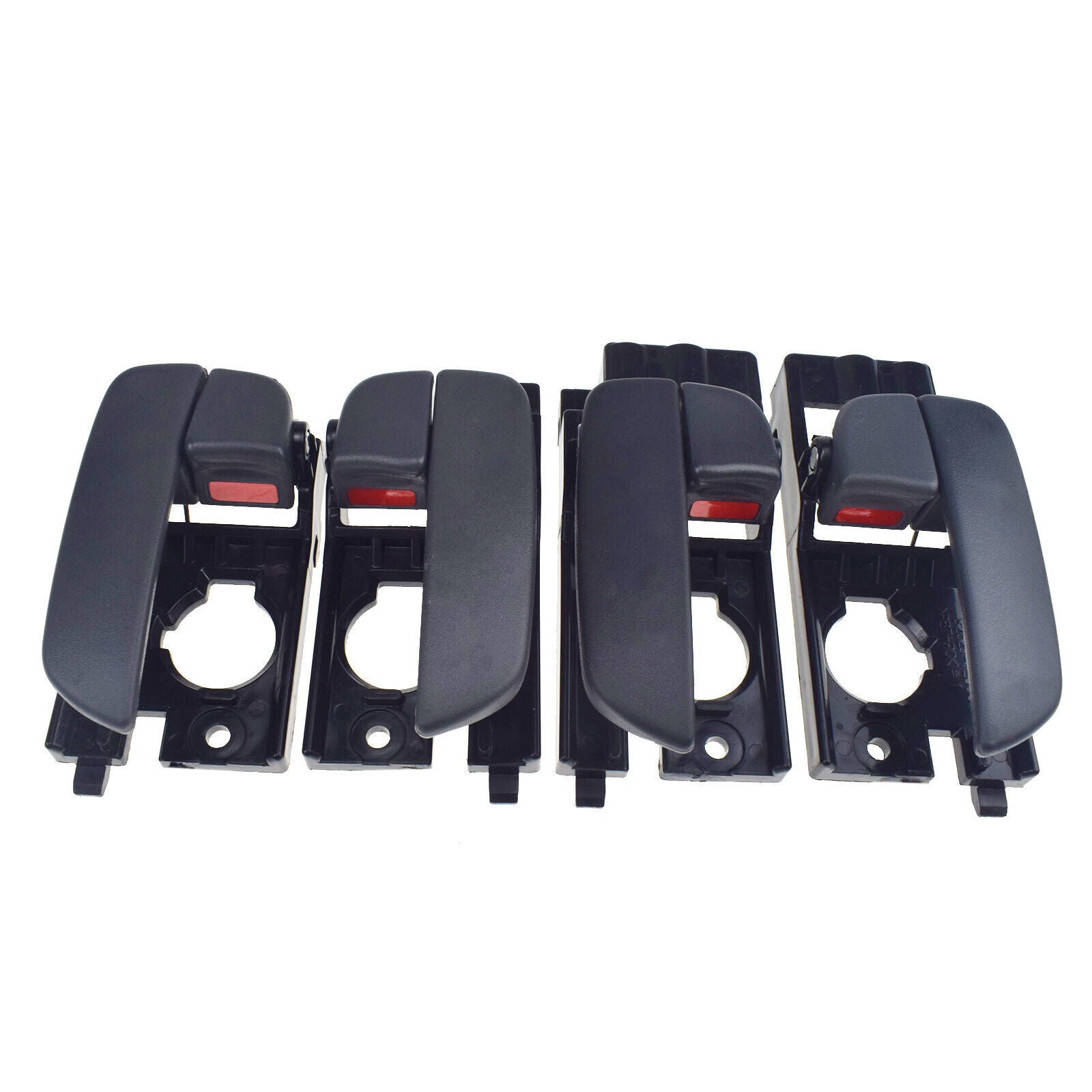 for Hyundai Accent 2006-11 4Pcs Interior Door Handle Gray Front Rear Left Right
