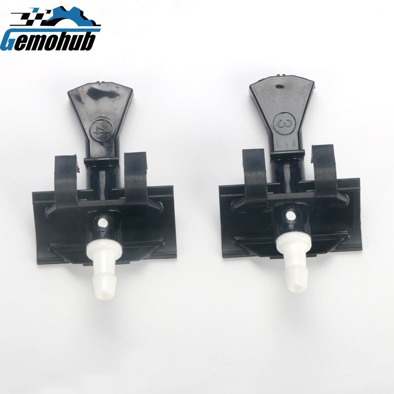 2PC New Front Windshield Washer Spray Nozzle for 2013-2021 for Mitsubishi Outlander