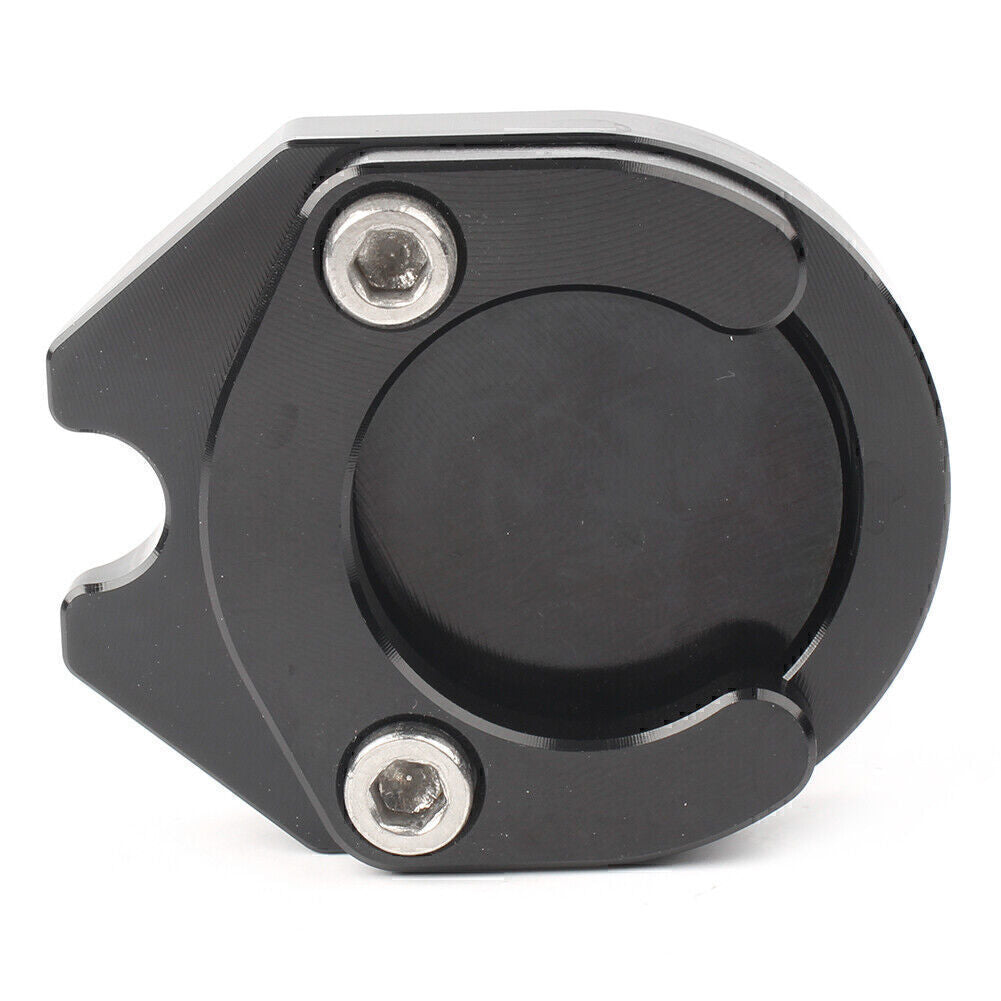 for Yamaha XMAX 125 400 NVX155 NMAX125 Foot Side Stand Plate Enlarger Pad BLACK